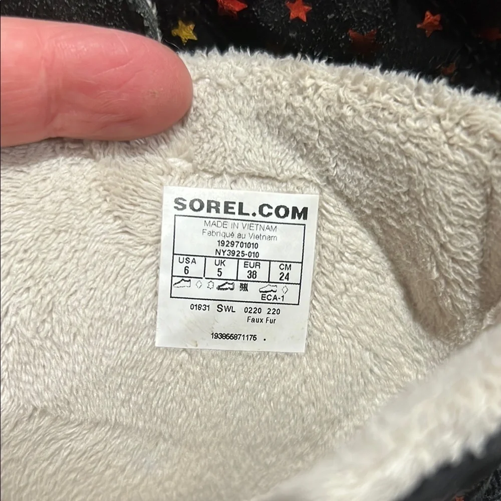 Sorel Kids' Starry Black Boots